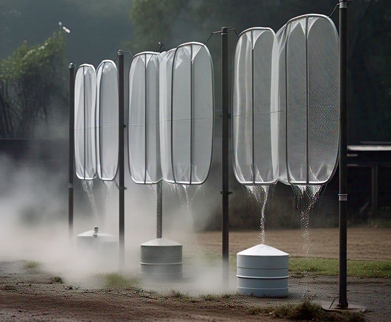 Fog to Water Conversion System
